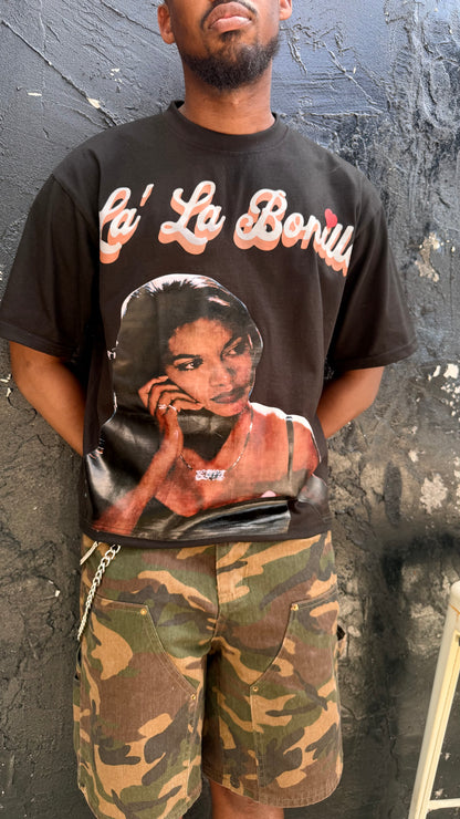“La La Bonilla” vintage oversized Tee